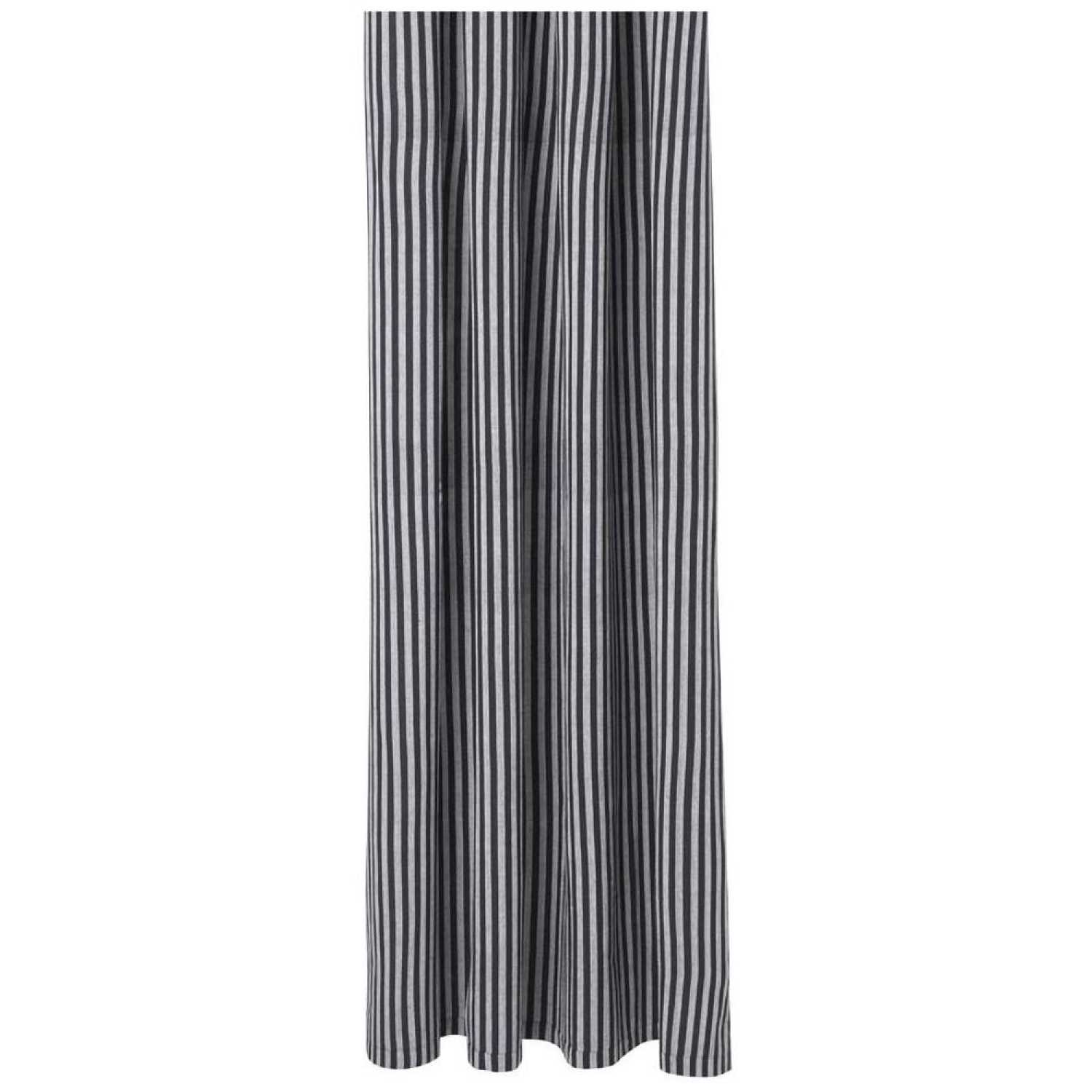 Ferm Living Chambray Shower Curtain - Striped